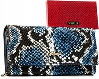 duży portfel damski ze skóry naturalnej i ekologicznej - 4u cavaldi