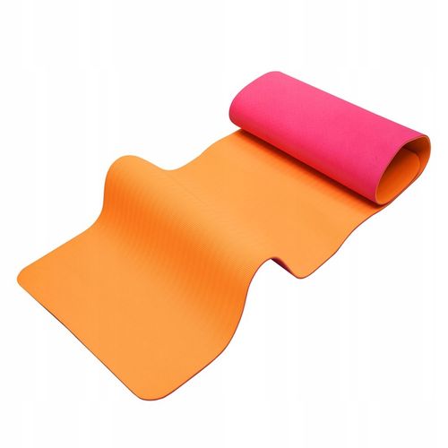 PROFESJONALNA MATA DO ĆWICZEŃ RÓŻOWA YellowMAT TPE AKCESORIA FITNESS PRO na Arena.pl