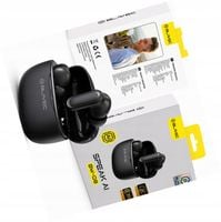 TWS słuchawki BW-08 translator AI czarne real-time do Realme C55 4G