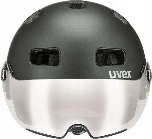Kask Uvex Rush Visor srebrny r. 55-58 cm na Arena.pl