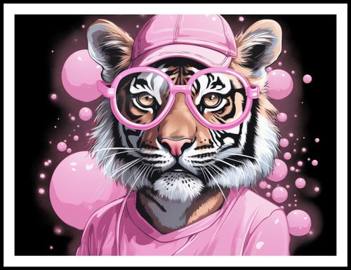 Plakat 100x75cm Ludzki Tygrys na Arena.pl