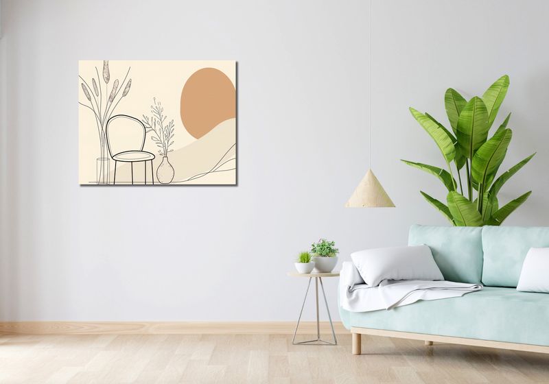 Obraz 90x70cm Kącik Spokoju zdjęcie 2