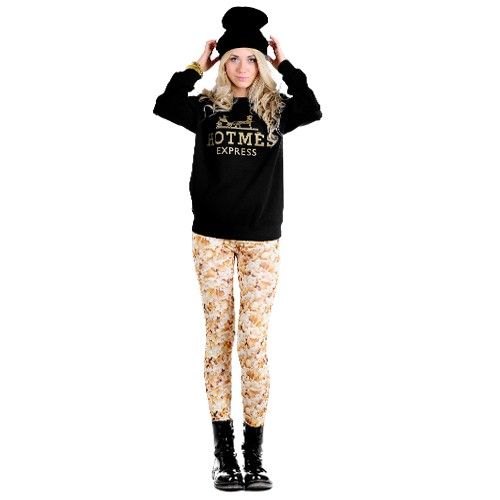 LEGGINSY POPCORN na Arena.pl