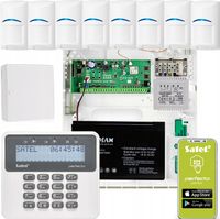 SATEL PERFECTA 16 LTE SMS ZESTAW ALARMOWY APLIKACJA MOBILNA SATEL 8x BOSH