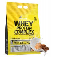 BIAŁKO WHEY wpc Olimp protein + complex 2270 g smak Ciastko - 75/100 BIAŁKA