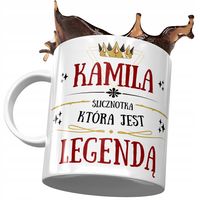 Kubek Dla Kamili Koleżanki Idealny Na Prezent Z Nadrukiem Ze Zdjęciem