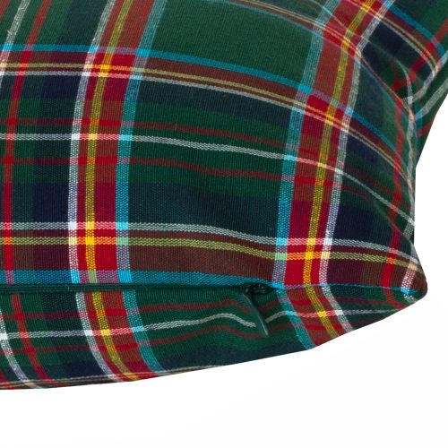 Poszewka Świąteczna Zielona krata Poduszka 40x60cm na Arena.pl