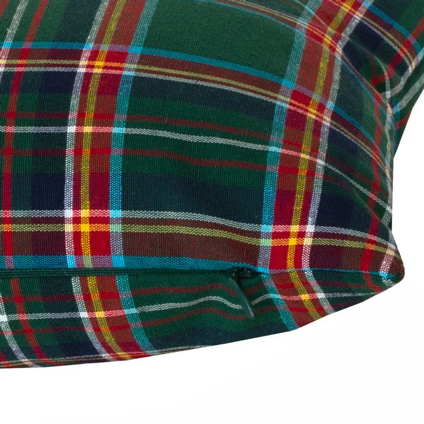 Poszewka Świąteczna Zielona krata Poduszka 40x60cm zdjęcie 4