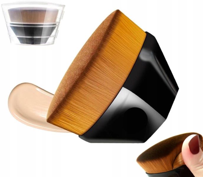 Pędzel Gęsty Miękki Do Podkładu Fluid Jednolity zdjęcie 2