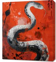 Obraz 60x70cm Smoczy Oddech Węża