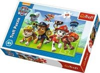 Puzzle 60 elementow - Psi Patrol, Gotowi do akcji