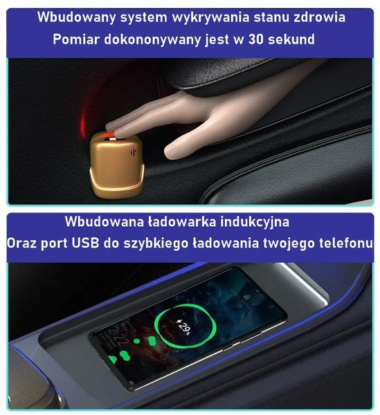 FOTEL MASUJĄCY S+L SHAPE ZERO GRAVITY Body Scan 4D Jonizacja Grzanie zdjęcie 4