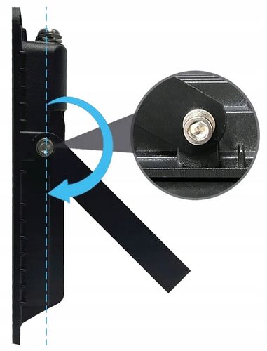 Naświetlacz LED SLIM 30W halogen czujnik ruchu zmierzchu reflektor na Arena.pl