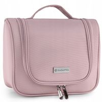 Kosmetyczka podróżna wisząca pojemna damska organizer różowa ZAGATTO