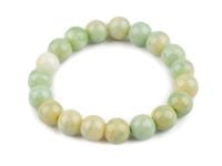 Bransoletka na gumce szklane koraliki