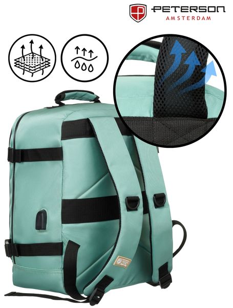 plecak ptn app-6677 turquoise zdjęcie 9