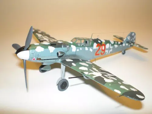 BF-109 G-5 R6 Roten Jäger, C-108, 1:72 na Arena.pl