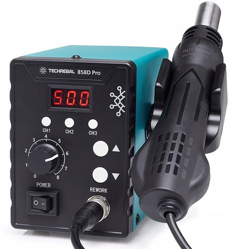 STACJA LUTOWNICZA Hot Air Spawarka plastiku Techrebal 858D Pro 3 na Arena.pl