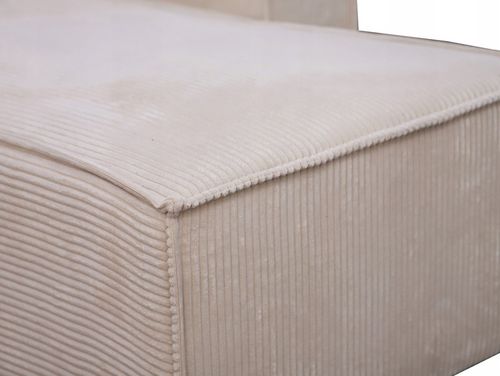 Narożnik Rozkładany BERGAMO Sztruks Rogówka z Funkcją Spania Pościel na Arena.pl