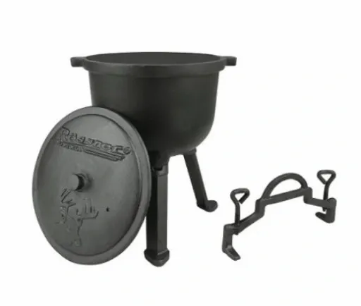 Kociołek żeliwny myśliwski 8 litrów zdjęcie 8