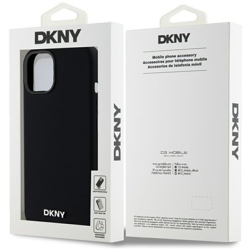 Etui DKNY do iPhone 15, iPhone 14, iPhone 13, Czarny, MagSafe na Arena.pl