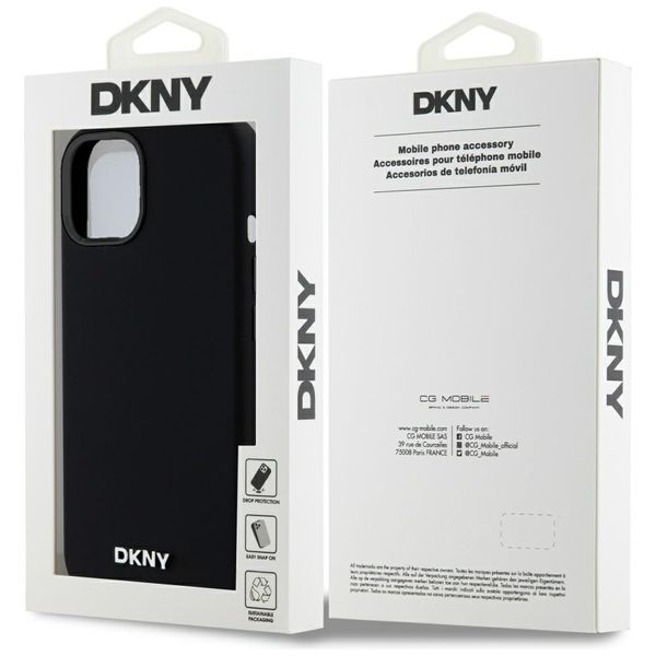 Etui DKNY do iPhone 15, iPhone 14, iPhone 13, Czarny, MagSafe zdjęcie 8