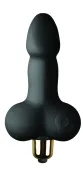rocks-off little cocky - kompaktowy model silikonowy, 7 programow, czarny