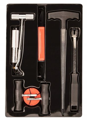 NEO ZESTAW W WALIZCE DO WYCINANIA DEMONTAŻU SZYB SAMOCHODOWYCH 7EL. 11-819 na Arena.pl