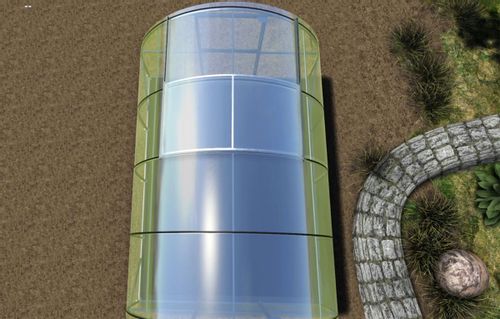 Emaga Okno dachowe 100x200cm rozsuwane do szklarni Primus na Arena.pl