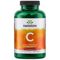 SWANSON Witamina C 1000 z RH o przedłużonym działaniu (250 tabl.)