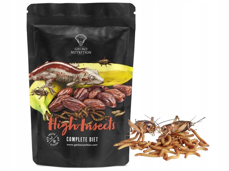Gecko Nutrition High Insects 50 g zdjęcie 1