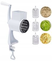 MASZYNKA Ręczna Do TARCIA Ziemniaków Warzyw Tarka Szatkownica 3x Wkład 3910