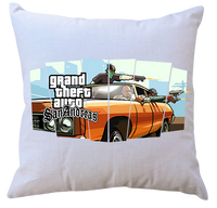 Poduszka z wkładem GTA Grand Thief Auto