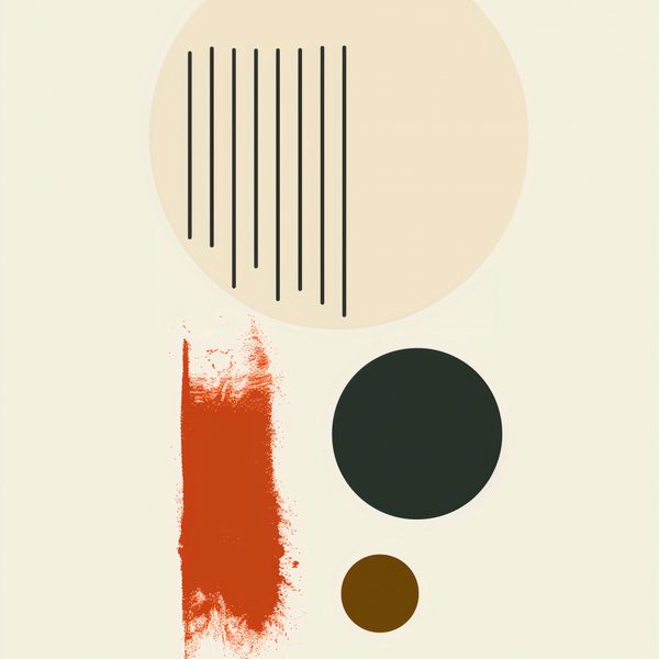 Plakat 80x80cm Symetryczna Struna zdjęcie 1