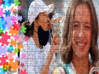 Puzzle tradycyjne Iga Świątek - dla fana