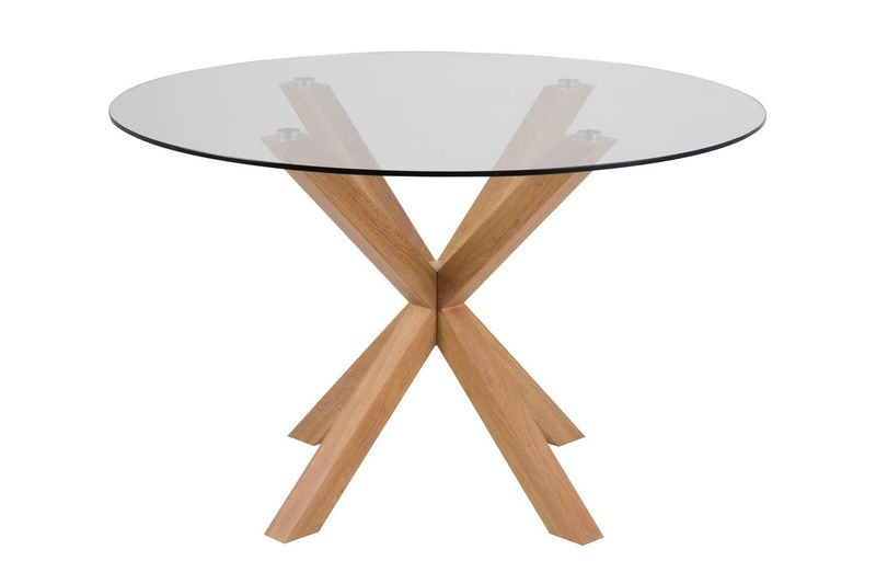 Stół Heaven 120cm szklany okrągły zdjęcie 3