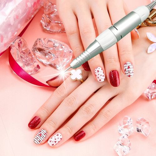 FREZARKA DO PAZNOKCI 65W Do Manicure i Pedicure PROFESJONALNA MOCNA + FREZY na Arena.pl
