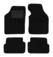 Dywaniki welurowe LUX do Mazda Demio 1996-2003 hatchback czarne 4 szt.