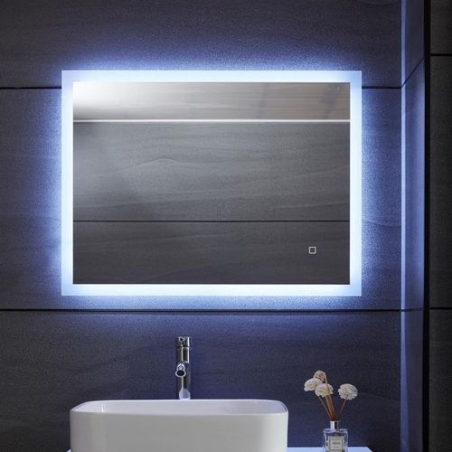 Aquamarin Lustro łazienkowe z oświetleniem LED, 100 x 60 cm na Arena.pl