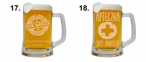 KUFEL DO PIWA PREZENT DLA TATY NA DZIEŃ OJCA Z GRAWEREM zdjęcie 2