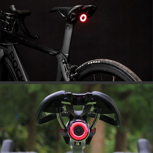ROCKBROS MOCNA LAMPKA ROWEROWA TYLNA INTELIGENTNY SYSTEM STOP HAMOWANIE na Arena.pl