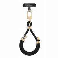 TECH-PROTECT C4S ROPE WRIST STRAP BLACK/GOLD