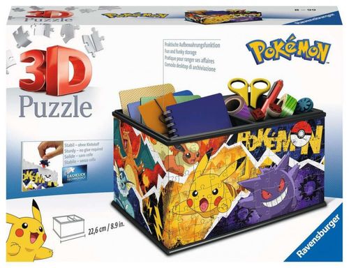 Puzzle 216 Elementów 3D Szkatułka Pokemon na Arena.pl