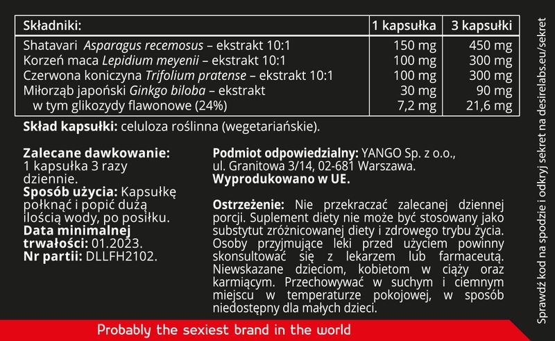 Libido For Her 90 Kaps. zdjęcie 1