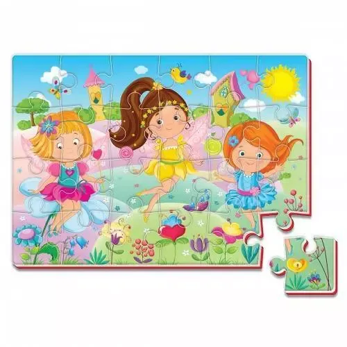 Puzzle piankowe 24 elementy. Wróżki na Arena.pl