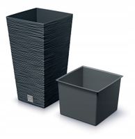 Doniczka z wkładem Furu Square DFSH240-S433