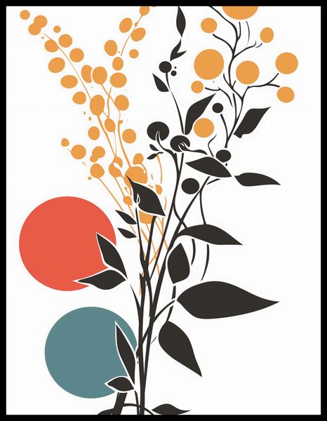 Plakat 50x65cm Rozkwitające Życie zdjęcie 2