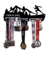 Wieszak na medale GÓRY RUN twoje imię dowolny tekst 82.3