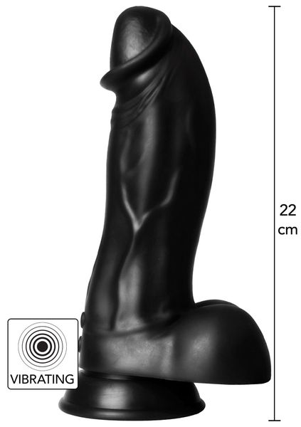 Dinosaur Monster Dildo Black zdjęcie 1