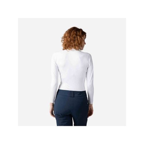Bluza Rossignol W Classique 1/2 Zip biały L na Arena.pl